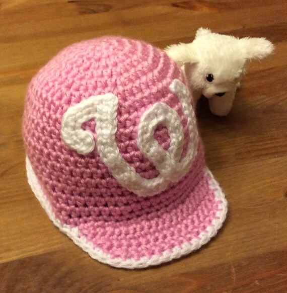 Items similar to Customized Crochet Baseball Cap / Team Spirit Baby