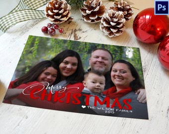 photo christmas card template photoshop template instant download photographer template commercial use - Photoshop Christmas Card Templates photo christmas card template photoshop template instant download photographer template commercial use - Photoshop Christmas Card Templates