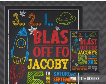 Astronaut birthday invitations, Astronaut invitation, rocket ship birthday invitations, rocket ship, rocket ship invitations, rocket ship