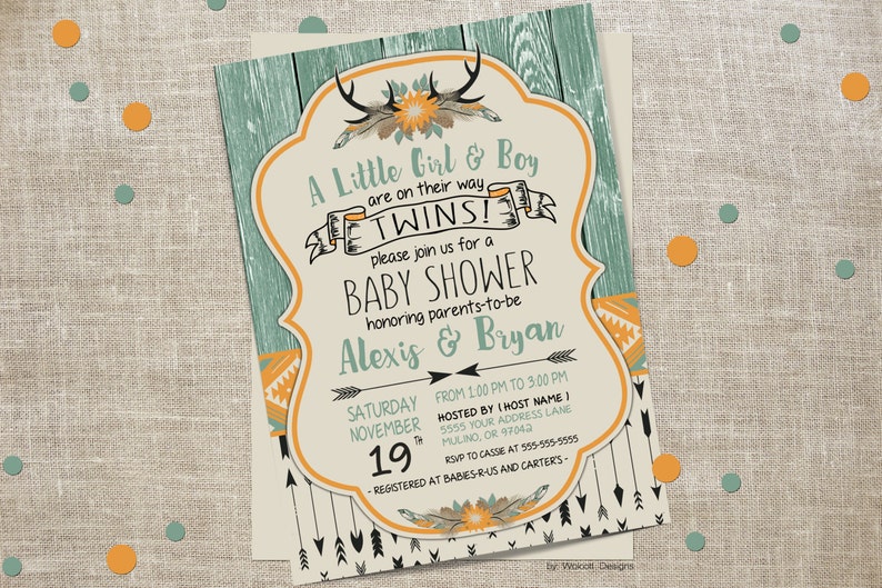 Twins Baby Shower Invitation Twins Baby Shower Twins Shower Etsy Twins Baby Shower Invitation Twins Baby Shower Twins Shower Etsy