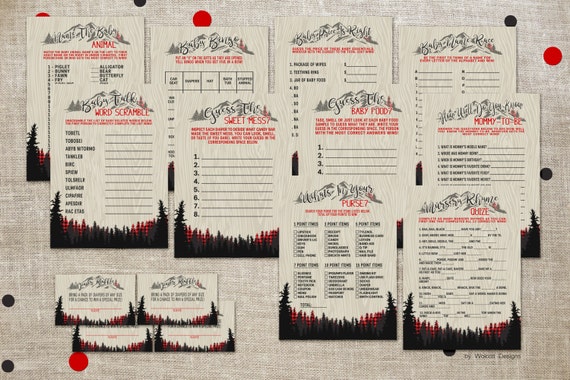 Adventure Awaits Baby Shower Games Lumberjack Baby Shower Boy Adventure Awaits Baby Shower Games Lumberjack Baby Shower Boy
