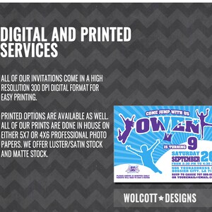 Altitude Trampoline Park, Trampoline Party Invitation , Bounce House ...
