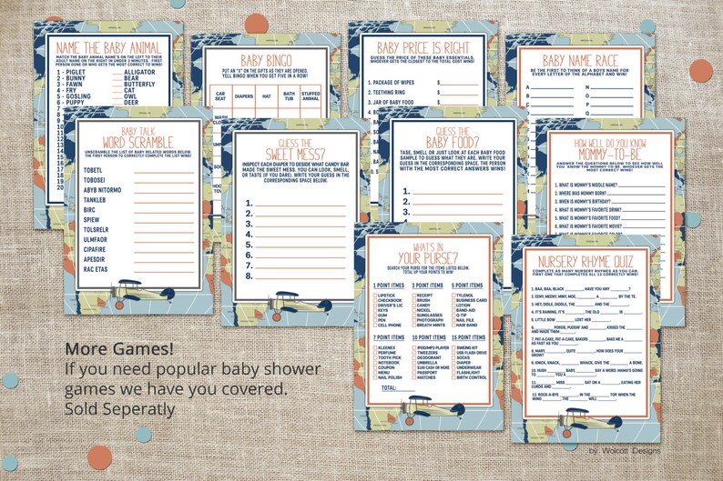 Airplane Diaper Raffle Inserts, Adventure Awaits, airplane baby shower games, Shower games, Pintable airplane, Printable shower games image 3