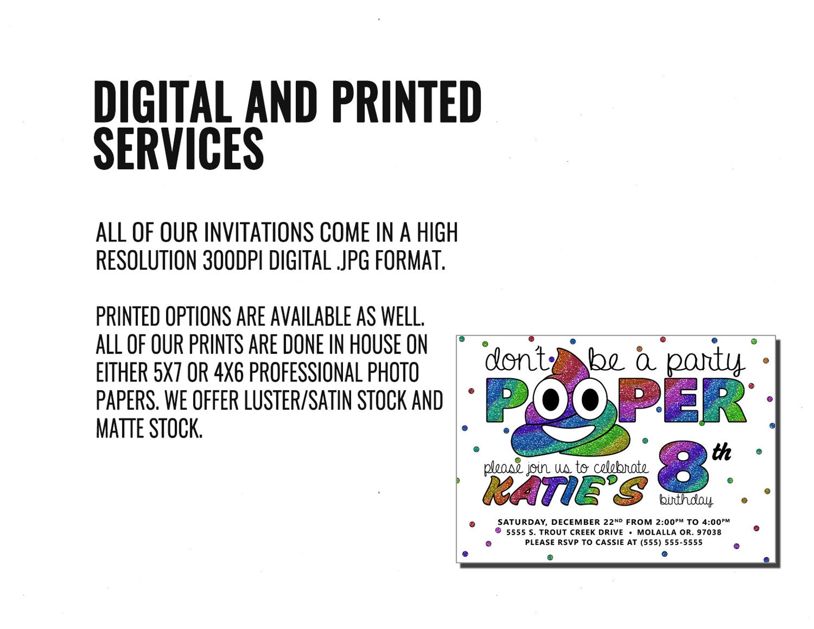 Poop Emoji, Emoji Invitation, Emoji Birthday Invitation, Poop Emoji ...