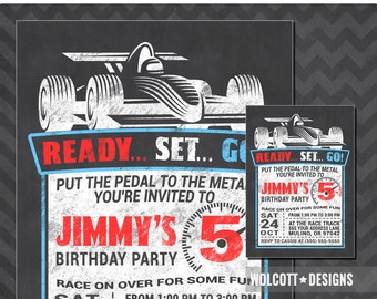 Race car birthday invitations, Race car invitation, Race car party, Race car birthday invitation, Race car birthday party, Race car