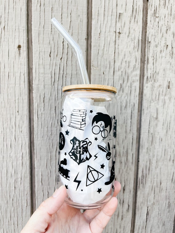 Harry Potter Ice Coffee Cup Beer Can Glass Harry Potter Soda Glass