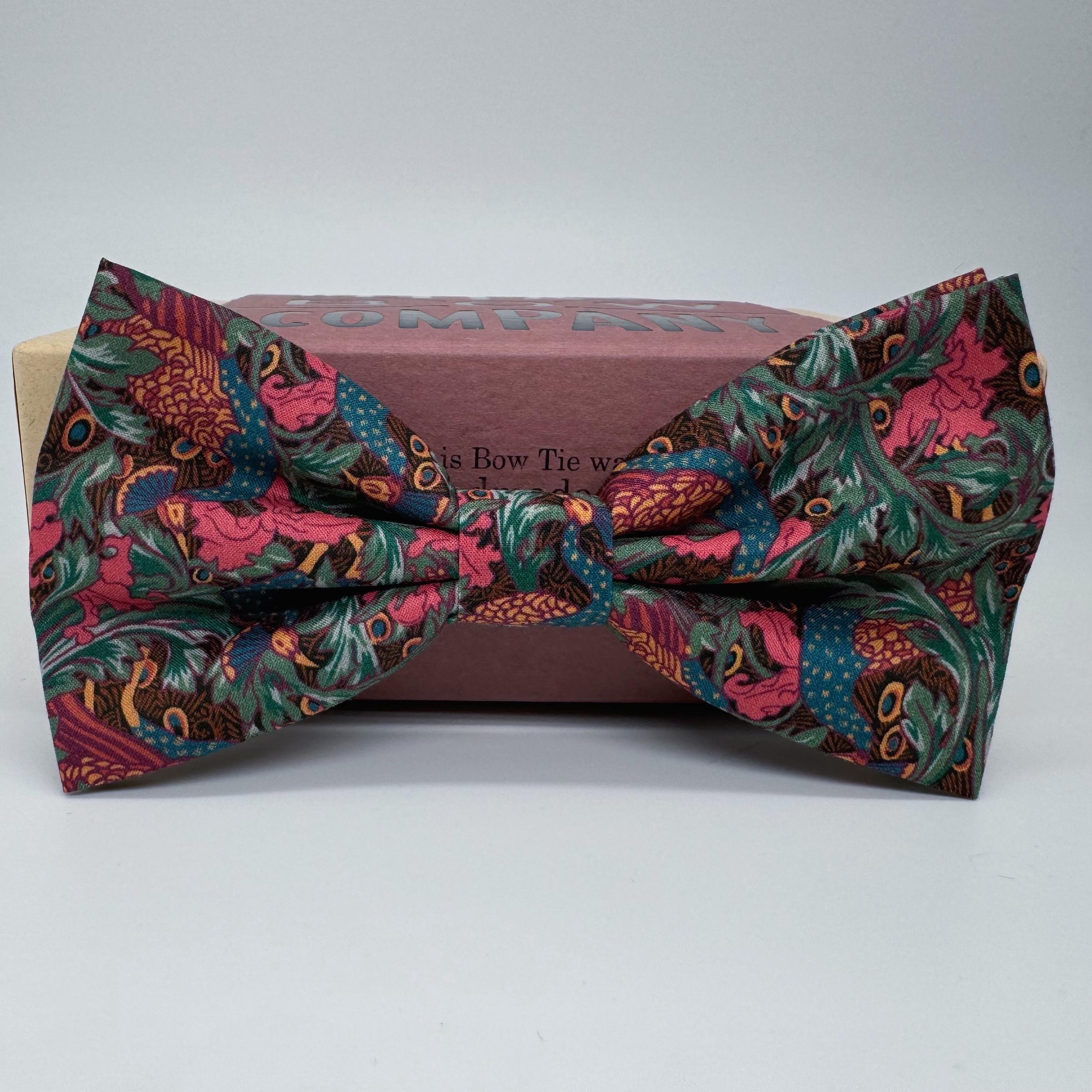 Peacock Tapestry Kids Bow Tie Peacock Tapestry Kids Bow Tie
