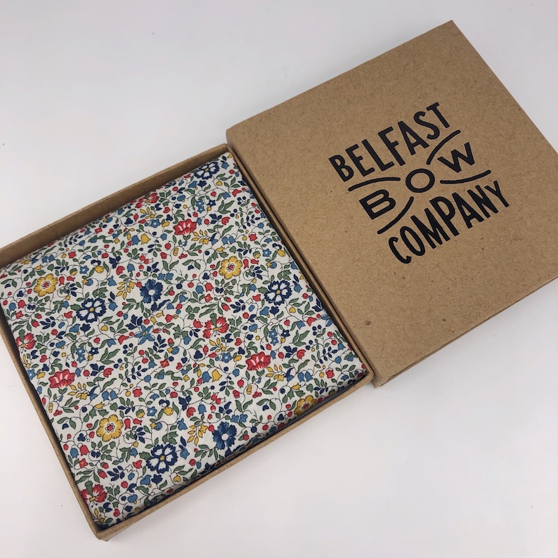 Liberty Pocket Square in Ditsy Print Katie & Millie Etsy UK
