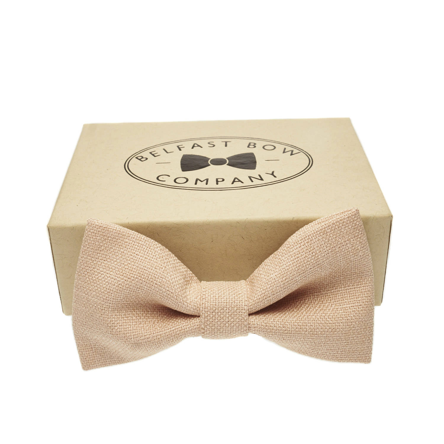 Handmade Bow Tie In Nude Blush Adult Junior Sizes Etsy
