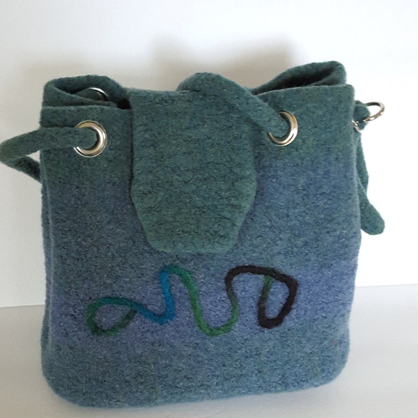 Felted Wool Purse - Etsy