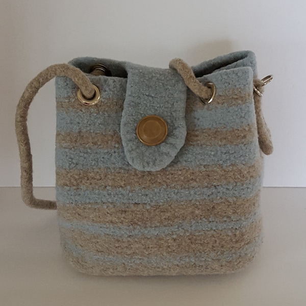 Wool Felted Purse Gifts for Her Shoulder Bags Free Shipping Wool Purse Gifts for Mom Purse Organizer Womens Accessories Bag & Purses