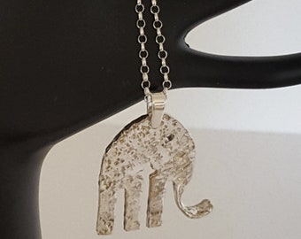 Elephant Necklace Spoon Jewelry Gifts for Her Gifts for Her Fork Necklace Womens Necklace Bridesmaid Gifts Vintage Repurposed Fork