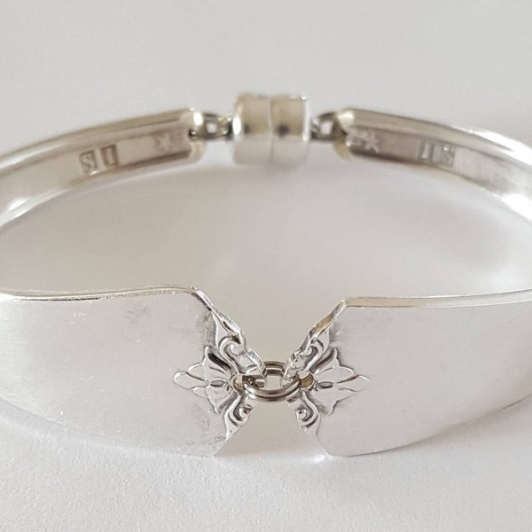 Spoon Bracelet Rogers Company Guild 1932 Antique Silver Plate Vintage Spoon Bridesmaid Gifts  Gifts for Her Gifts for Mom Spoon Jewelry