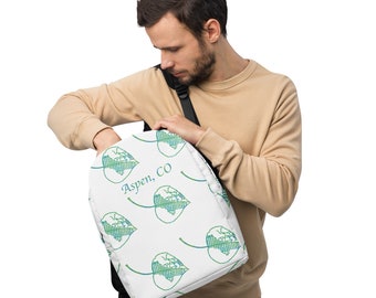 Aspen's Summer Leaves Minimalist Backpack