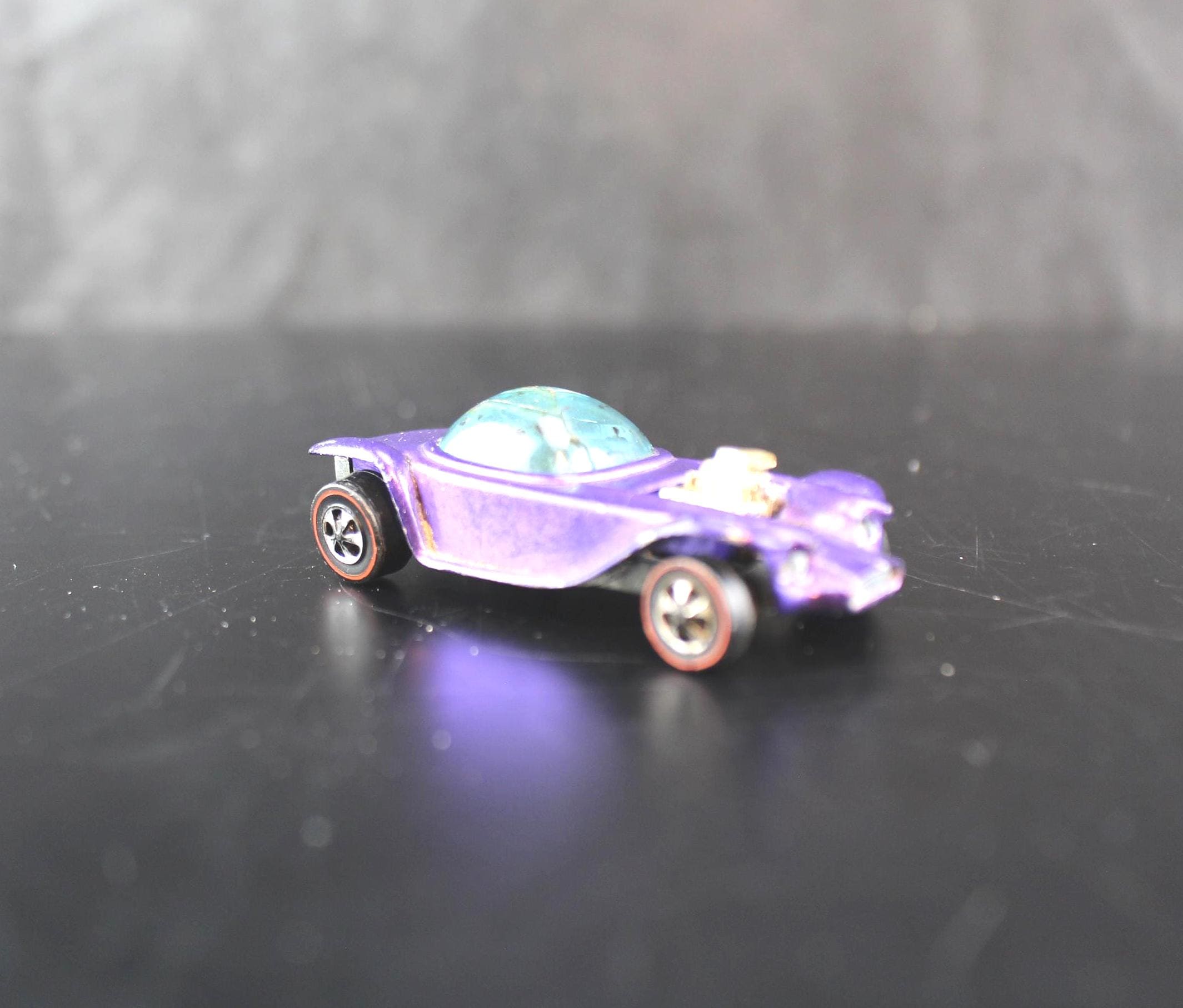 Hot Wheels Redline Beatnik Bandit Car 1967 Purple Sweet 16 Made in