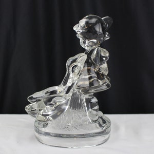 GOEBEL HUMMEL GLASS paperweight Figurine Statue Geese/Goose Girl-Home Decor Collectible