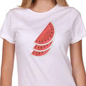Summer Time, Womens Soft Supima Cotton T Shirt, Ladies Shirts