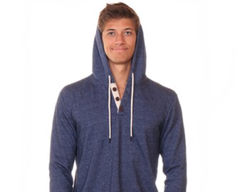 Pullover Hoodie – Soft Lightweight Cotton Blend