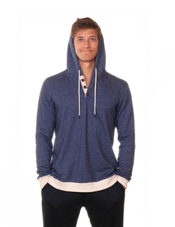Pullover Hoodie – Soft Lightweight Cotton Blend