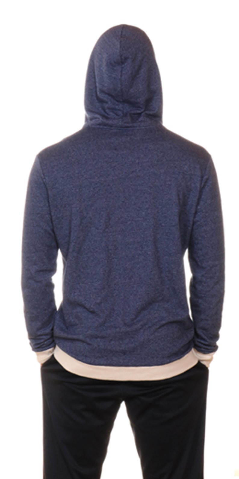 Pullover Hoodie – Soft Lightweight Cotton Blend image 5