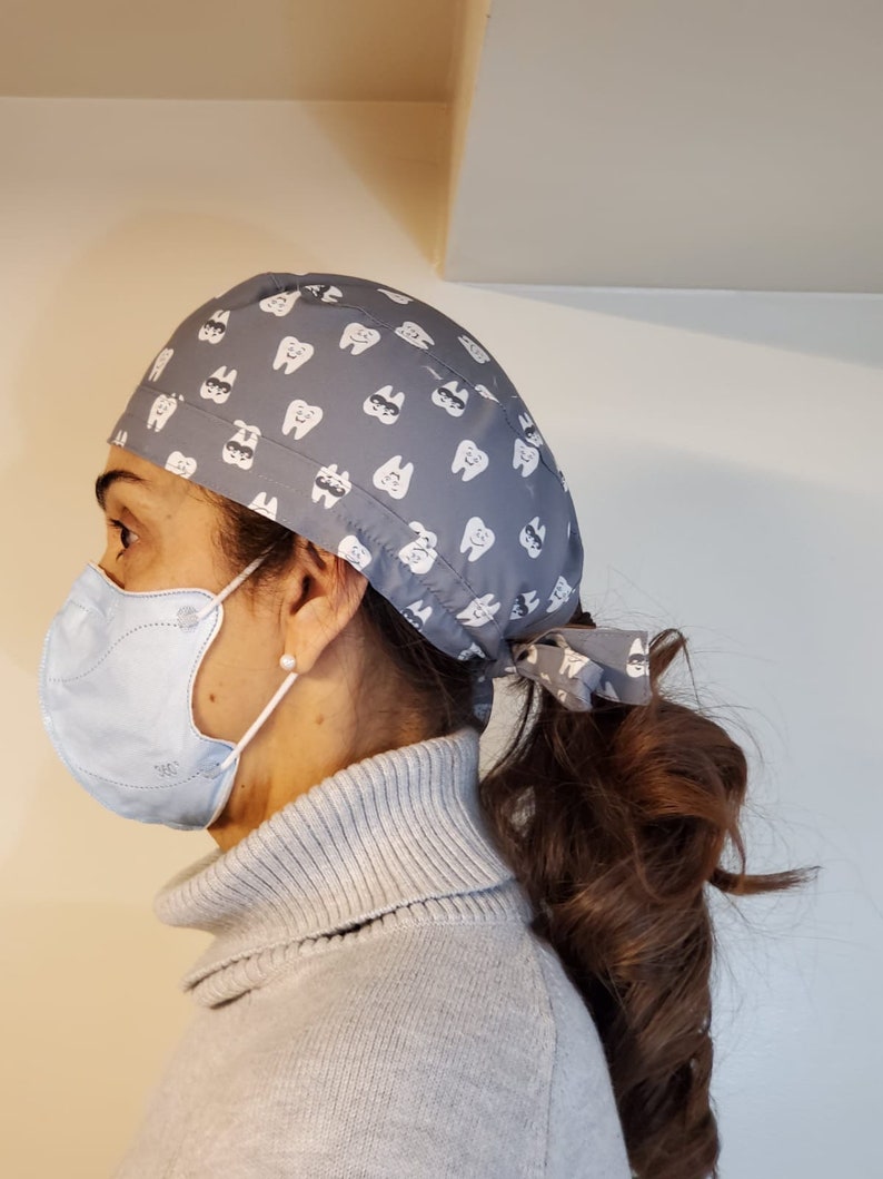 Unisex Dental Scrub Caps Etsy