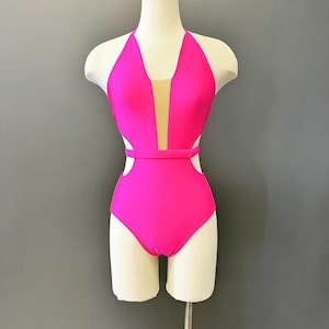 Sizes and colors NEW and READY to ship Deep V with mesh Dance Leotard