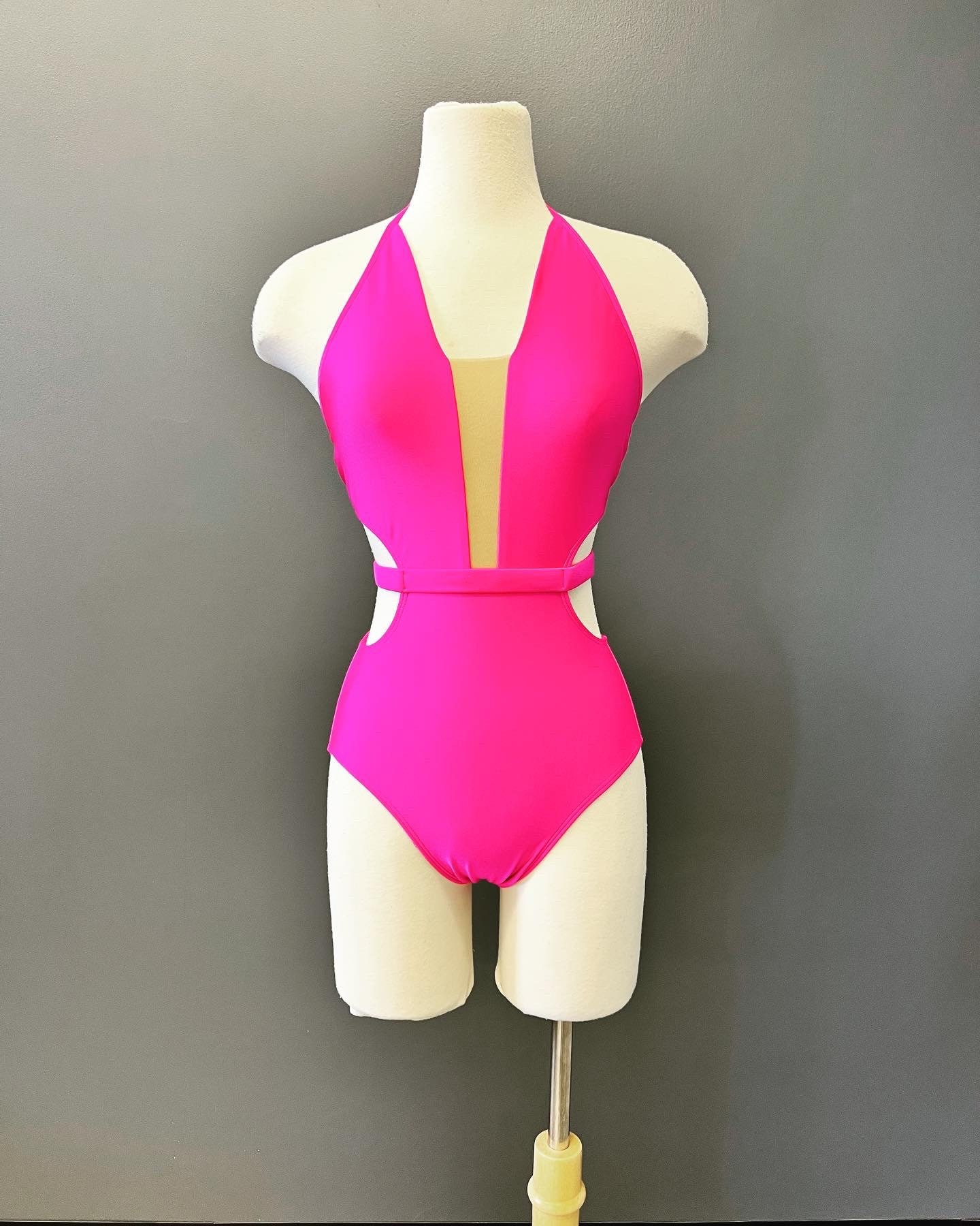 Velsa Slimming pink bodysuit for dancing, yoga. Pink  Practice dance wear  \ Women \ Bodysuits and tops Joga Fitness Pole dance Gymnastics Practice  dance wear \ All ballroom and latin \