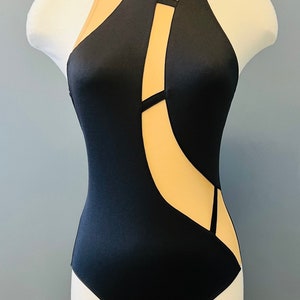 The Scream Mesh Open Back Leotard main image 1