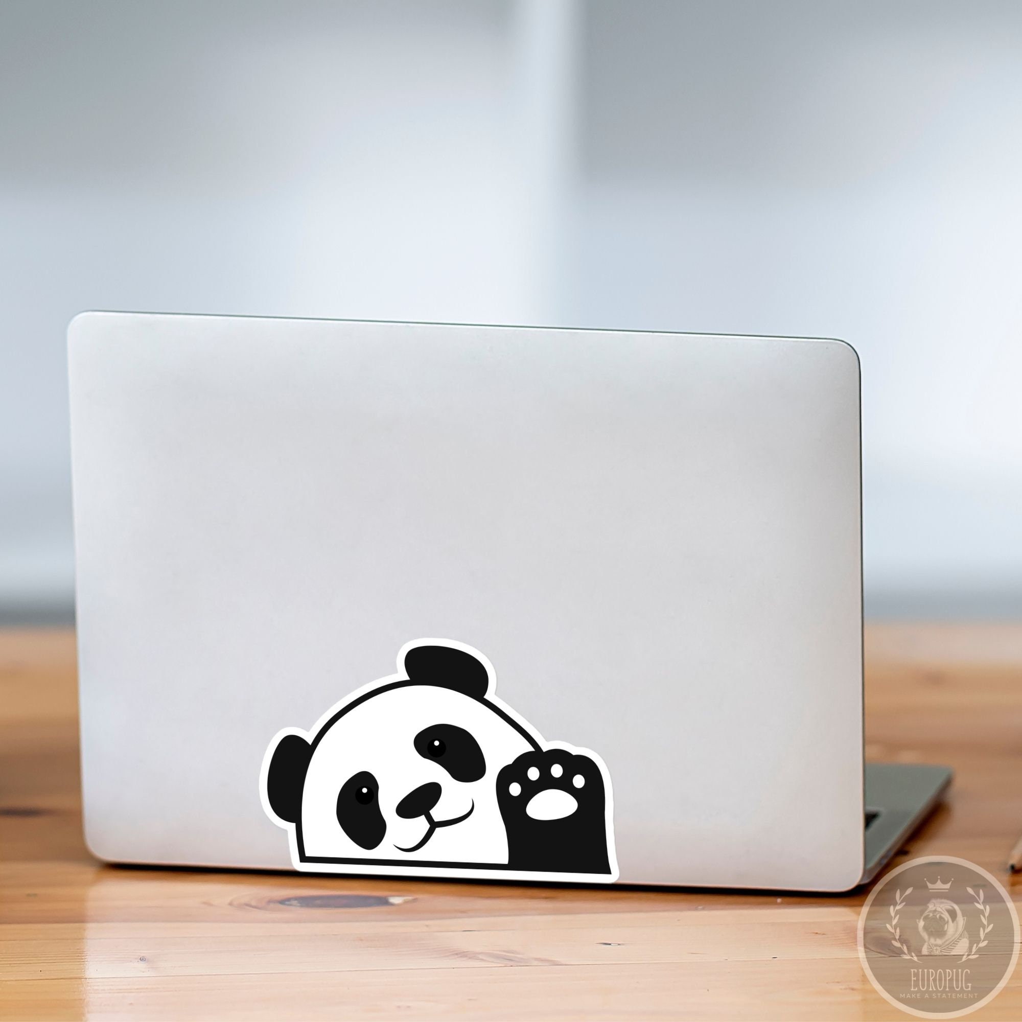 Panda par i-Sticker : Stickers autocollant MacBook Pro Air