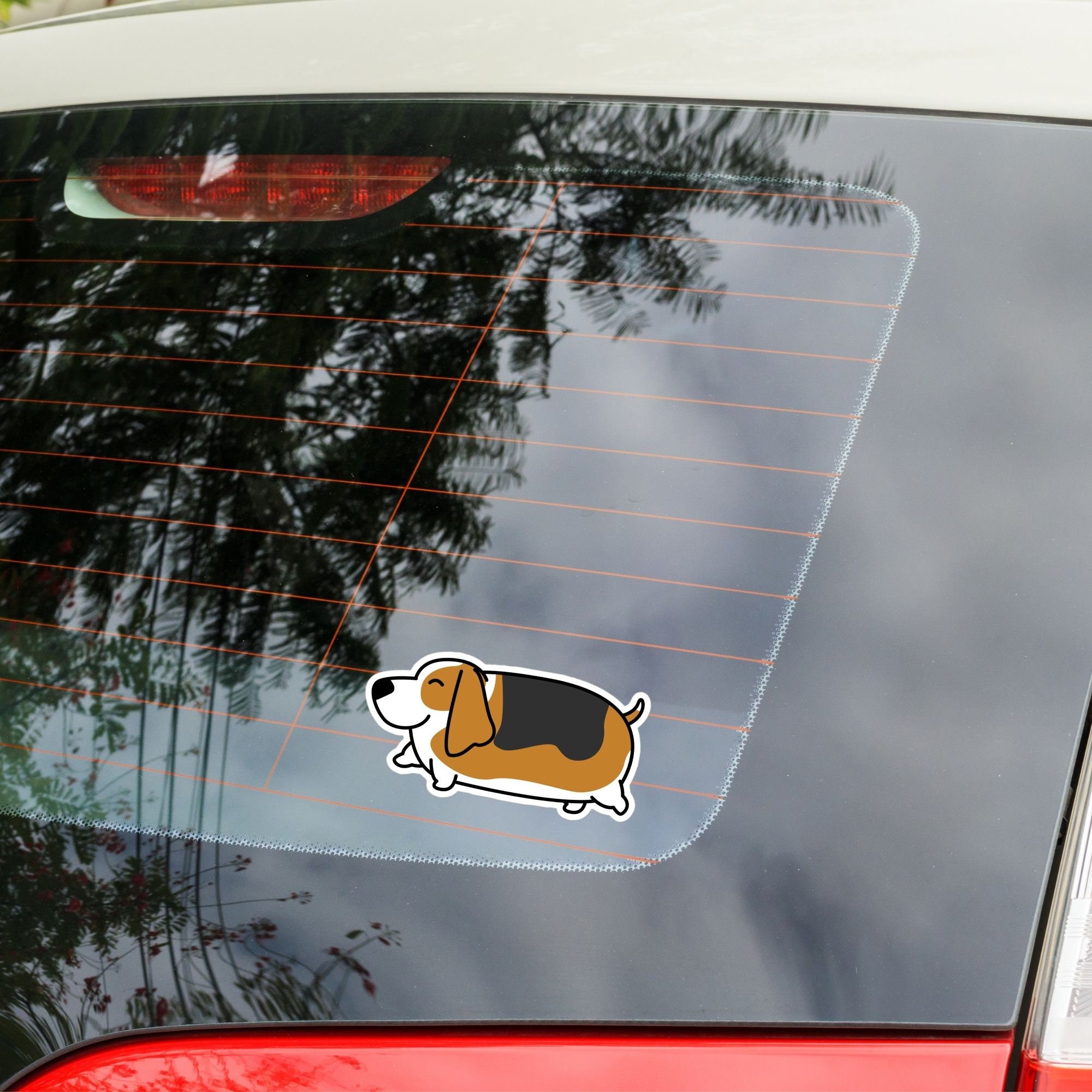 INDIGOS UG Adesivo per auto – JDM – Die Cut – Pig Sau – 400 x 285 mm nero – lunotto posteriore – Adesivo per lunotto posteriore – Adesivo Tuning Boot Auto Laptop Camion