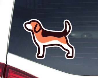 Love My Beagle Decal Window Bumper Sticker Car Decor Pet Dog Hunting Dogs Heart Love My Beagle Decal Window Bumper Sticker Car Decor Pet Dog Hunting Dogs Heart
