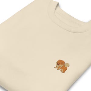 Embroidered Chow Chow Unisex Sweatshirt / Embroidery Red Chow Chow Dog Sweater / Gift Husband Wife Mom Dad / Women Men Youth Girl Boy