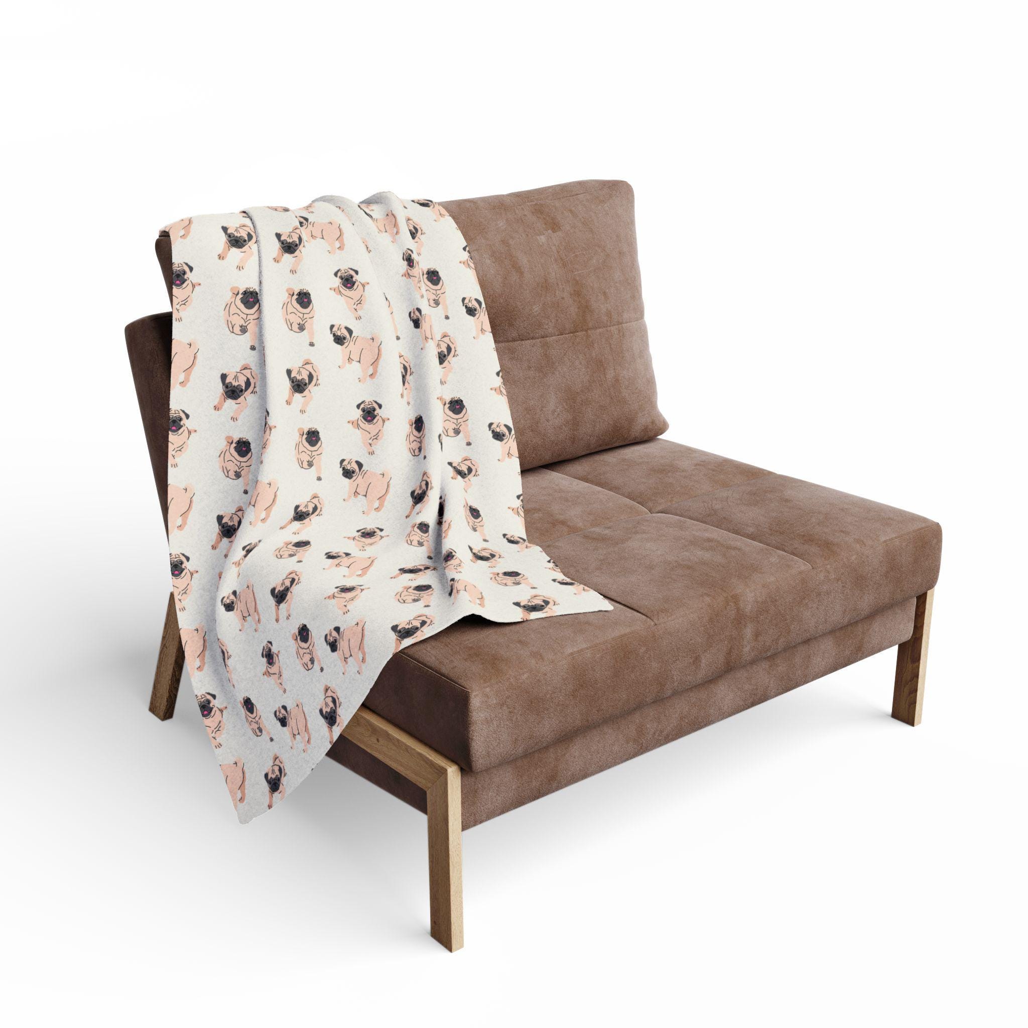 Rodeo Pug Quilted Blanket NCU0DV303 main image 0
