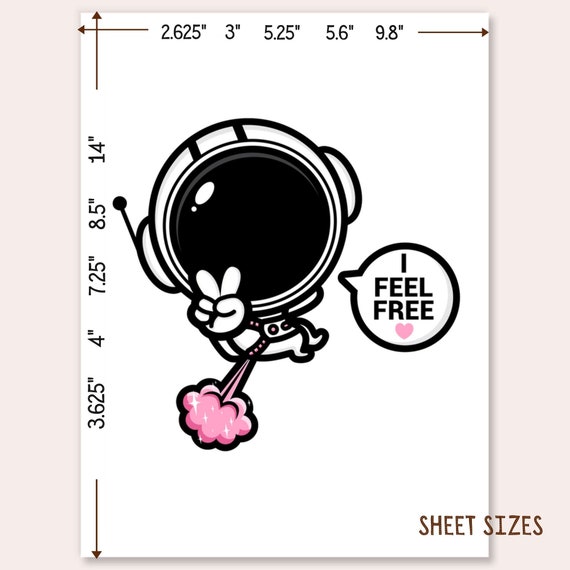 A Pink Butterfly Sticker -Smartprints Designs, Vinyl Sticker, Size: 2.625 x 3.625 Inches, White