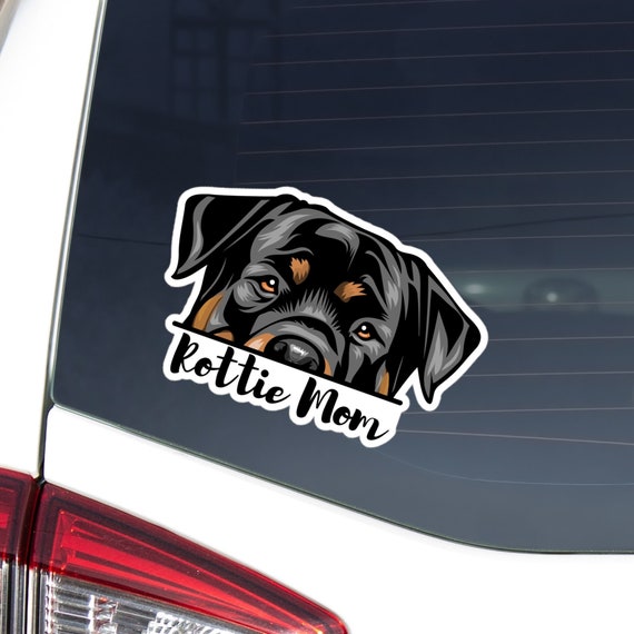Rottweiler top car sticker