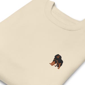 Embroidered Cavalier King Charles Spaniel Sweatshirt / Embroidery Black Tan Dog Sweater / Gift Husband Wife Mom Dad / Women Men Girl Boy
