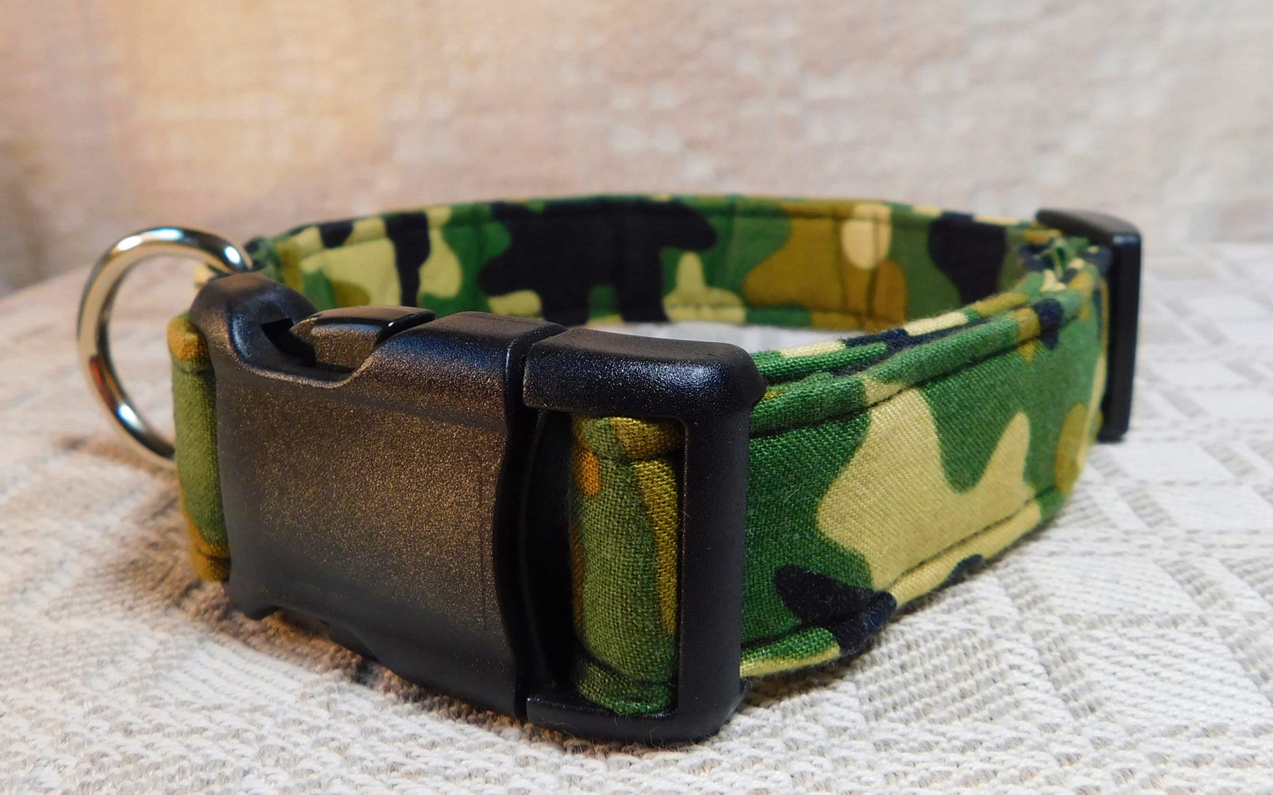 Camo Dog Collar / Camouflage Dog Collar / Male Dog Collar / Etsy