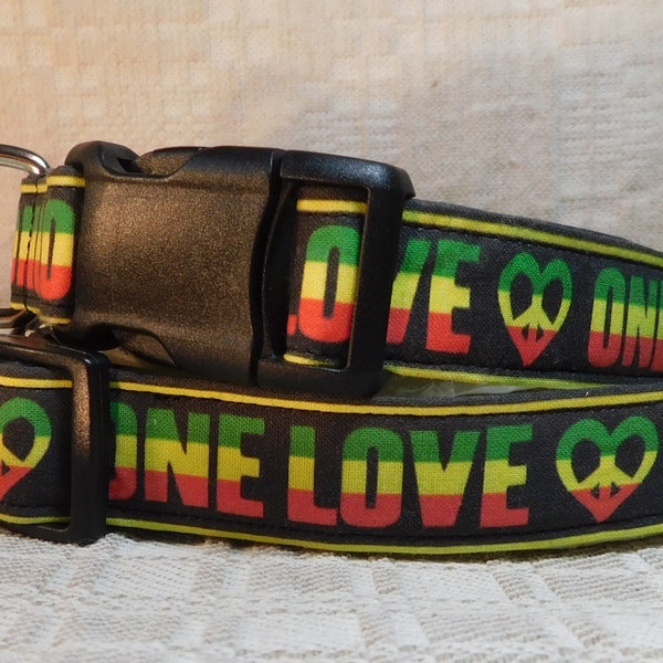 Rasta Dog Collar Etsy
