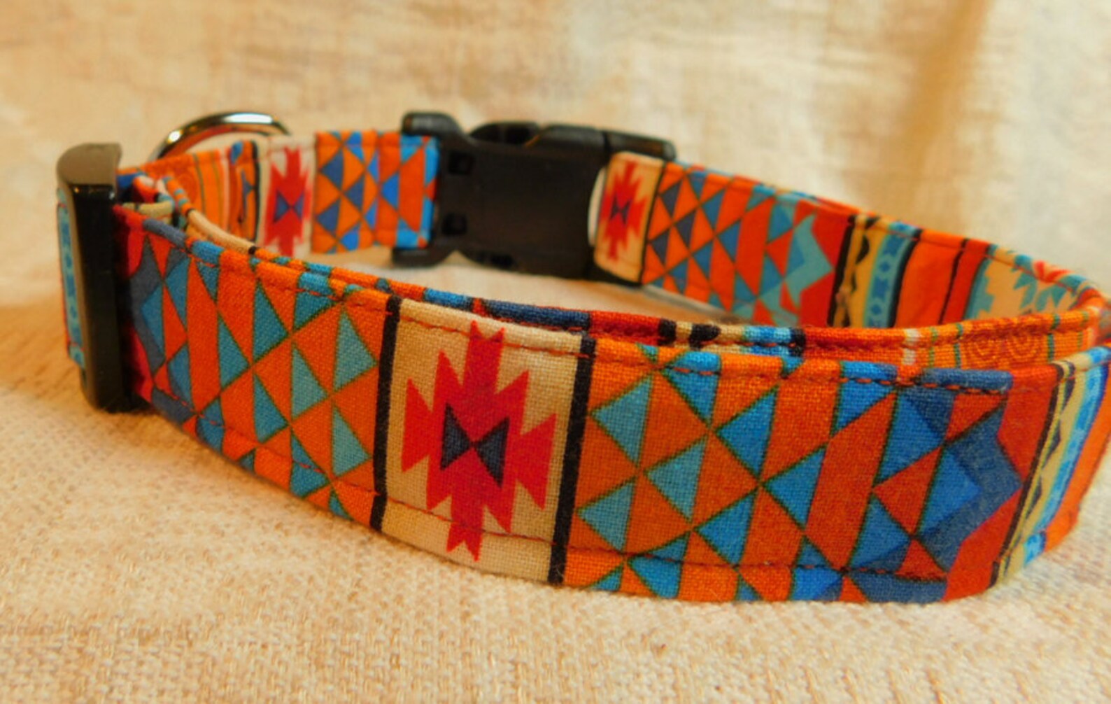 Native American Dog Collar / Southwestern Dog Collar / Etsy UK