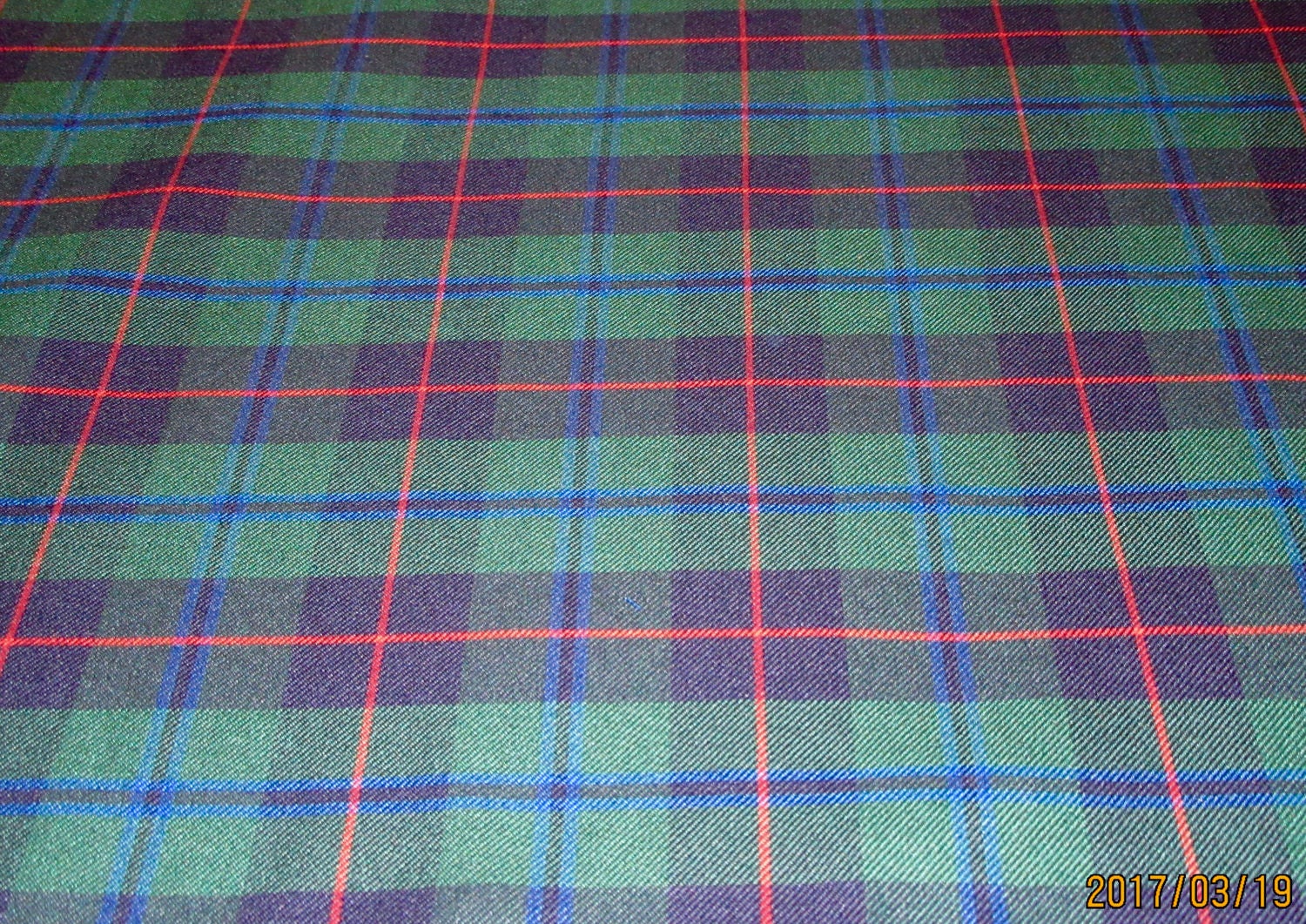 armstrong tartan fabric