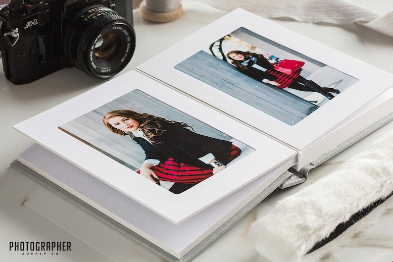 PREORDER SlipIn Custom Photo Album for 8x10 Prints Linen Etsy