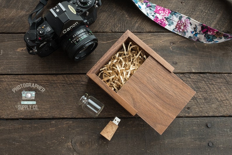 16GB Cork & Bottle USB Flash Drive Custom Photo Photography Etsy