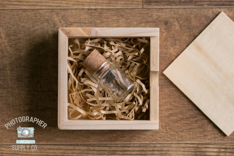 16GB Cork & Bottle USB Flash Drive Custom Photo Photography Etsy