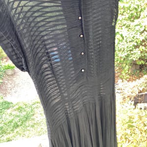 black frill dress long sleeve Black Smocked Ruffle Long Sleeve Mini Dress