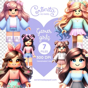 Gamer girls, png file, sublimation file, tumbler wrap, digital downloads, kids tumblers