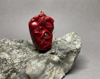 To See More Clearly | The All Seeing Heart Pyrite Talisman | By Hugahag