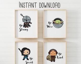 baby yoda nursery theme