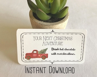 Advent Calendar Cards, Christmas Adventure Cards, Christmas Daily Activities, Christmas Countdown, Christmas Ideas,Advent Calendar PRINTABLE
