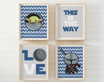baby yoda nursery theme