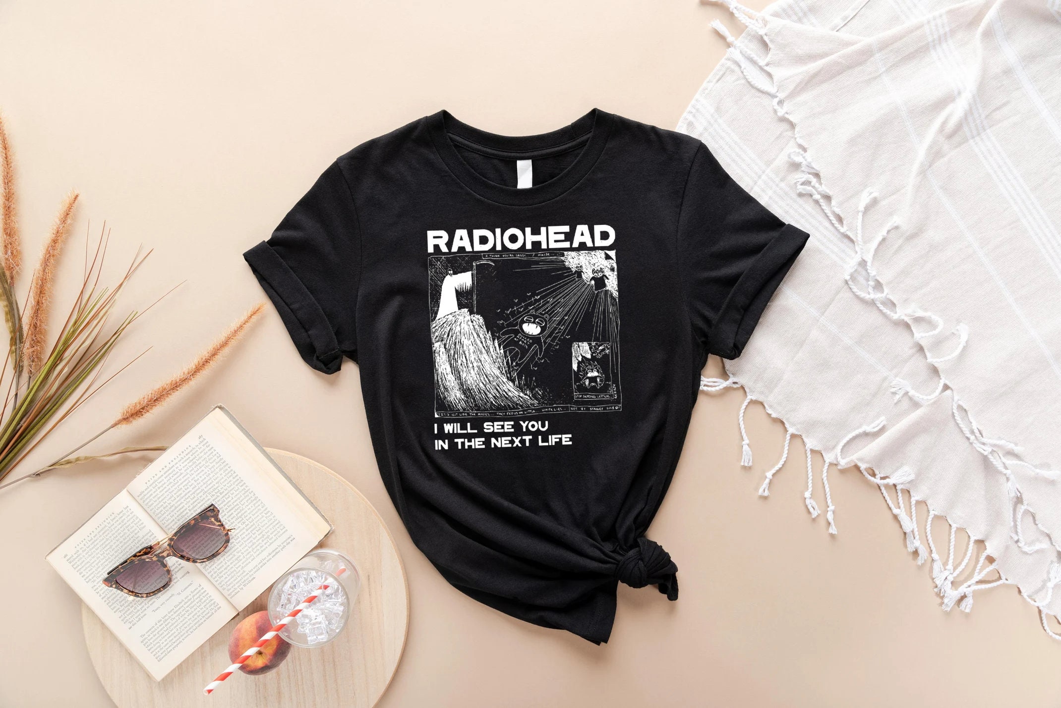 Discover Radiohead, Radiohead Kid a Next Life Radiohead T-shirt